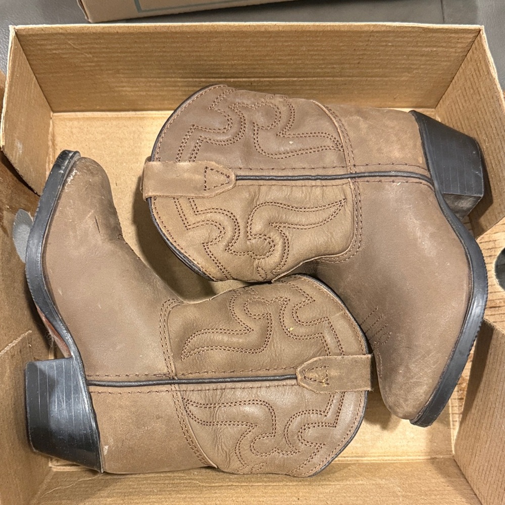 Smoky Mountain Kids Crazy Horse Boots - Brown